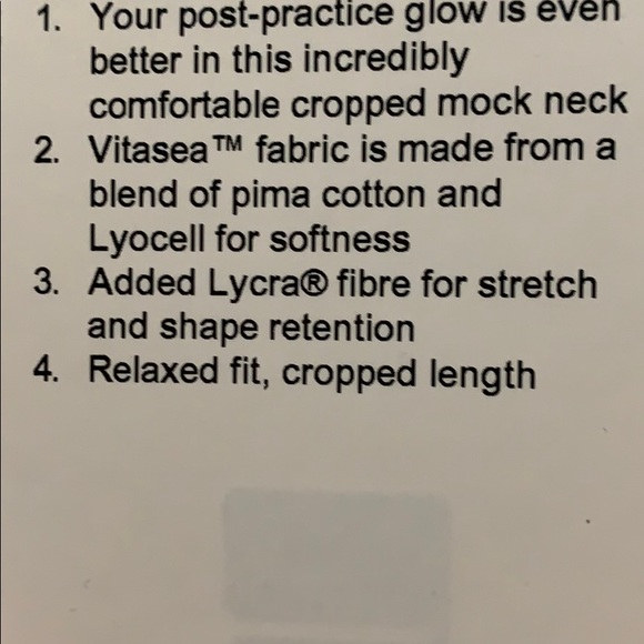 Lululemon Crop Tank - Picture 4 of 4